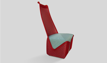 卡洛姿——针织网椅